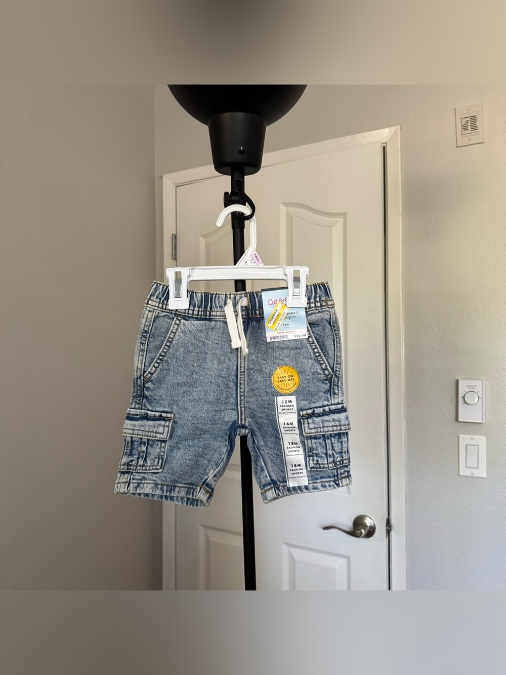 Cat & Jack Denim Cargo Shorts